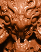 spider zero Simon Lee Lion Stamp Sculpture
