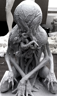 simon lee spiderzero sculpture cthulhu spawn
